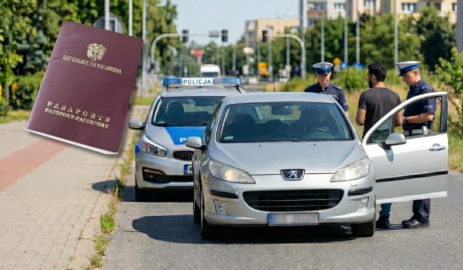 Jechał zygzakiem. Kolumbijczyk z dwoma promilami zatrzymany